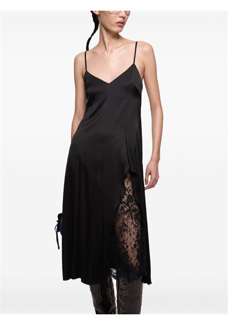 abito satin donna nero ACNE STUDIOS | A20926900